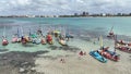 Pajucara Natural Pools At Maceio In Alagoas Brazil.