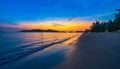 Pak Bara Beach in Satun, Thailand Royalty Free Stock Photo