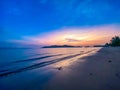 Pak Bara Beach in Satun, Thailand Royalty Free Stock Photo