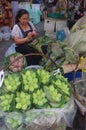 Pak Klong Talad in Bangkok Royalty Free Stock Photo