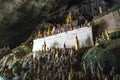 Pak Ou Cave on Mekong River near Luang Prabang, Laos... cave of 5000 Buddhas