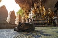 Pak Ou Cave on Mekong River near Luang Prabang, Laos... cave of 5000 Buddhas