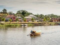 Pak Tambang, traditional transport on the Sarawak River, Kuching