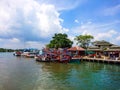 Pakbara pier in Satun