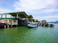 Pakbara pier in Satun Royalty Free Stock Photo