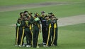 Pakistan Cricket Team Royalty Free Stock Photo