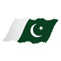 Pakistan Flag Vector Design illustration