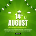 Pakistan happy independence day on 14 August 1947. Jashn-e-azadi mubarak