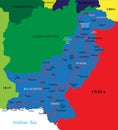 Pakistan map