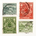Pakistan 1960 postage stamp Royalty Free Stock Photo