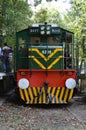 Pakistan Railways Locomotive No. 8205 undergoing test in Lahore Royalty Free Stock Photo