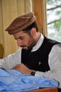 Pakistani Taliban member learns sewing at rehabilitation vocational center in Swat Valley