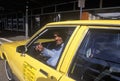 A Pakistani taxi driver in New York City