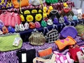 Colourful purses and small bags