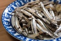 Paksiw na dilis or anchovies vinegar stew