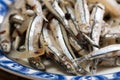 Paksiw na dilis or anchovies vinegar stew