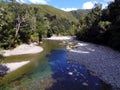 Fords of Isen/Pakuratahi River Royalty Free Stock Photo