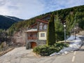 Pal Village in Andorra Pyrenees Mountains. Royalty Free Stock Photo