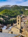 Pal Village in Andorra Pyrenees Mountains. Royalty Free Stock Photo