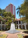 Palace of the Academies patio neo gothic building in downtown Caracas historic centre Venezuela.