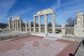 The Palace of Aigai following 16 years of restoration Royalty Free Stock Photo