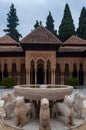 Palace of the Alhambra in Granada Royalty Free Stock Photo