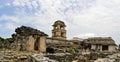 The palace of ancient Mayan city Palenque Royalty Free Stock Photo