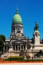 Palace of the Argentine National Congress Royalty Free Stock Photo