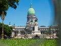 Palace of the Argentine National Congress Royalty Free Stock Photo