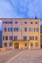 The Palace Bellani - historical center of Jesi Italy 2014 July 22