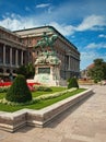 The palace of Budapest Royalty Free Stock Photo