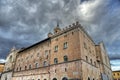 Palace of the Canons. Foligno. Umbria. Royalty Free Stock Photo