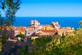 The Palace and the Cathedral in Monaco Royalty Free Stock Photo