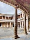 Palacio de Carlos V Palace of Charles V, Alhambra, Granada, Spain Royalty Free Stock Photo