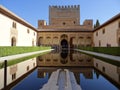 Palace of the Comares in Alhambra. Granada, Spain.