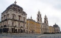 Palace-Convent of Mafra, built in 18th cen. in Baroque and Neoclassical styles, Mafra, Portugal