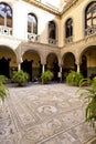 Palace of the Countess of Lebrija in Seville Royalty Free Stock Photo