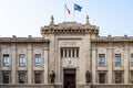 Palace of Criminal Court in Bergamo city