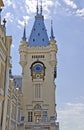 Palace of Culture, Iasi - Clock Tower Royalty Free Stock Photo