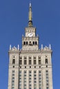 Palace of Culture and Science, the tallest building in Poland, Warsaw, Poland Royalty Free Stock Photo