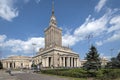 Palace of Culture and Science in Warsaw, Poland Royalty Free Stock Photo