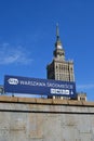 The Palace of Culture and Science in Warsaw, Poland Royalty Free Stock Photo