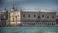 The Palace of Doges, Venice, Italy from the sea Royalty Free Stock Photo
