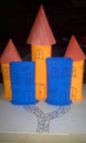 A palace drafted by a 5 year`s old boy