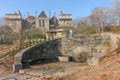 Palace of the Duques of Braganca. Gumaraes. Portugal Royalty Free Stock Photo