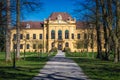 Palace in Eckartsau, Austria Royalty Free Stock Photo