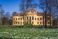 Palace in Eckartsau, Austria Royalty Free Stock Photo