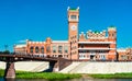 Palace at the embankment of Yoshkar-Ola in Russia