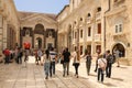Palace of the Emperor Diocletian. Split. Croatia