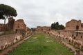 Palace of the emperor Domitian Royalty Free Stock Photo